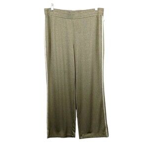 Zenergy by Chico's Beige Heather Knit Track Pant  Size XL (3)  Athleisure